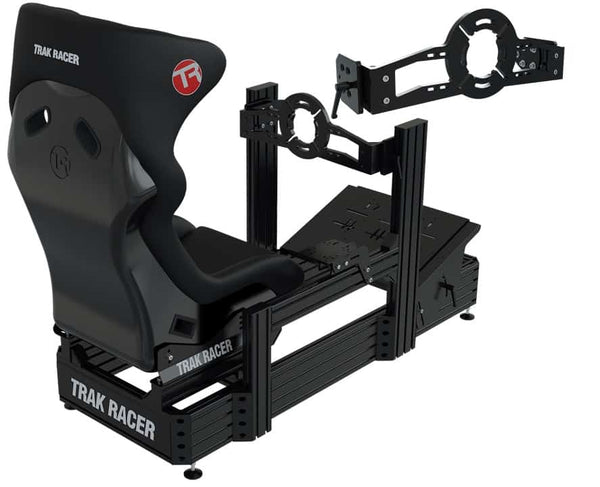 TR8020 Black TR160 160mm x 40mm Aluminium Cockpit with Direct Front Wheel Mount and GT Style Seat